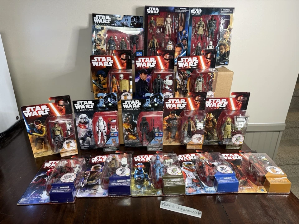 START WARS 迷你人物套装:ROUGE ONE、FORCE AWAKENS、REBELS — 第 3/4 张图片