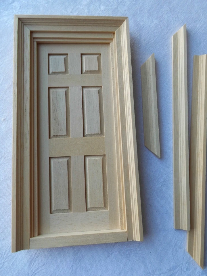 Job Lot - Unused Dolls House Emporium - DOORS - WINDOWS & CHIMNEY POTS - Image 4 of 4