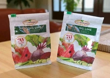2 bags Mrs. Wages Pickling Lime 1-Pound Resealable Bags. 