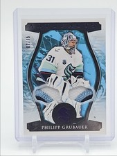 PHILIPP GRUBAUER 2023-24 UPPER DECK ARTIFACTS DUAL PATCH PURPLE /15 Q1887