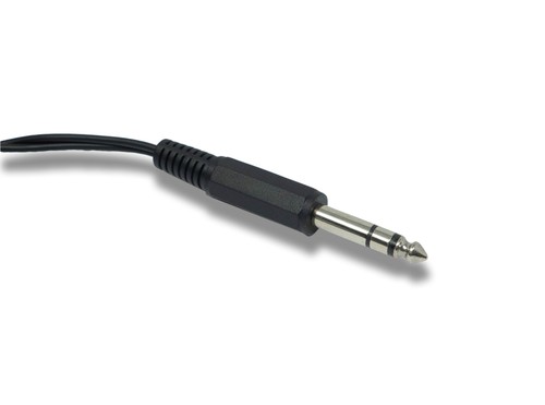 SYSTEM-S Audio Y Kabel 3 m AUX 6,35 mm TRS Stecker zu 2x XLR 3 polig Buchse - Afbeelding 3 van 4