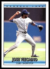 Jose Vizcaino 1992 Donruss #212 Chicago Cubs MLB READ FREE SHIPPING AutographDen