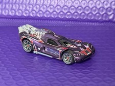 Hot Wheels AcceleRacers Spine Buster Satin Purple CM6 2005 MINT #2