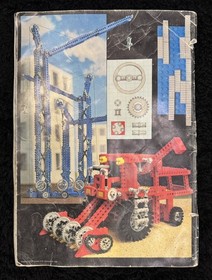 Vintage 1980 LEGO Expert Builder Technic Idea Book 8888 + Extra Manual 854
