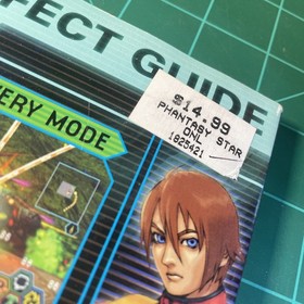 Phantasy Star Online Official Perfect Guide Versus Sega Dreamcast w/ Poster