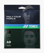 Yonex POLYTOUR FORCE 1.25 12M BLACK SET 12 meters