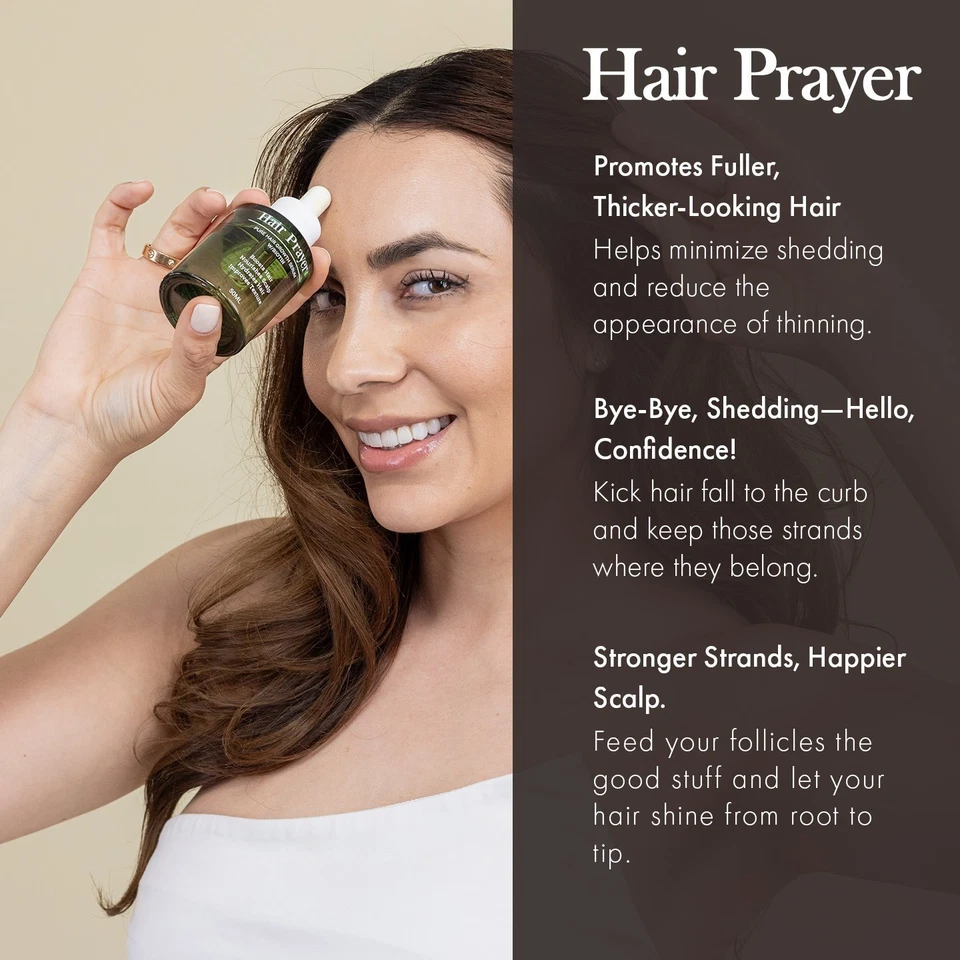 Suero para el crecimiento del cabello 100 % puro con aceite de romero, aceite de ricino, aceite de jojoba, biotina Foto 3 de 4