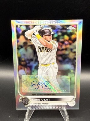 2022 Topps Chrome Update #AC-LV Luke Voit Autographs