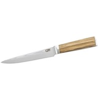 Herbertz CJH Universalmesser, 67-Lagen Damast, Olivenholz