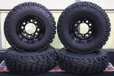 POLARIS RZR 570 25" COYOTE ATV TIRE & QB BLACK ATV WHEEL KIT POLQB 3CA
