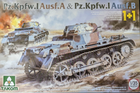 Takom 2145 - 1:35 Pz.Kpfw. I Ausf. A & Pz.Kpfw. I Ausf. B 1+1