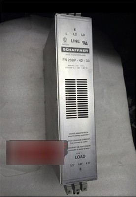 1Pc Used Elevator Power Filter Schaffner Fn 258P-42-33 nk