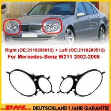 2x Scheinwerfer Dichtung Für Mercedes Benz E-Klasse W211 02-08 Vorne NEU