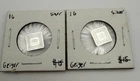 Geiger Edelmetalle Lot of 2 Silver Bars .999 Bullion 2 Grams Total