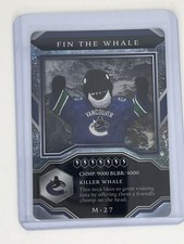 2021-22 Upper Deck Hockey MVP Fin The Whale Mascots Gaming #M-27