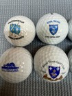 8 Collectible Logo Golf Balls, Royal Troon, Liverpool Carnoustie Valderrama — photo 2