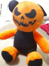 Vintage Halloween Pumpkin Plush Collectible