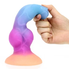 8.4" Monster Dildoe Liquid Silicone G-spot Massage Strong Suction Cup Sex Toys
