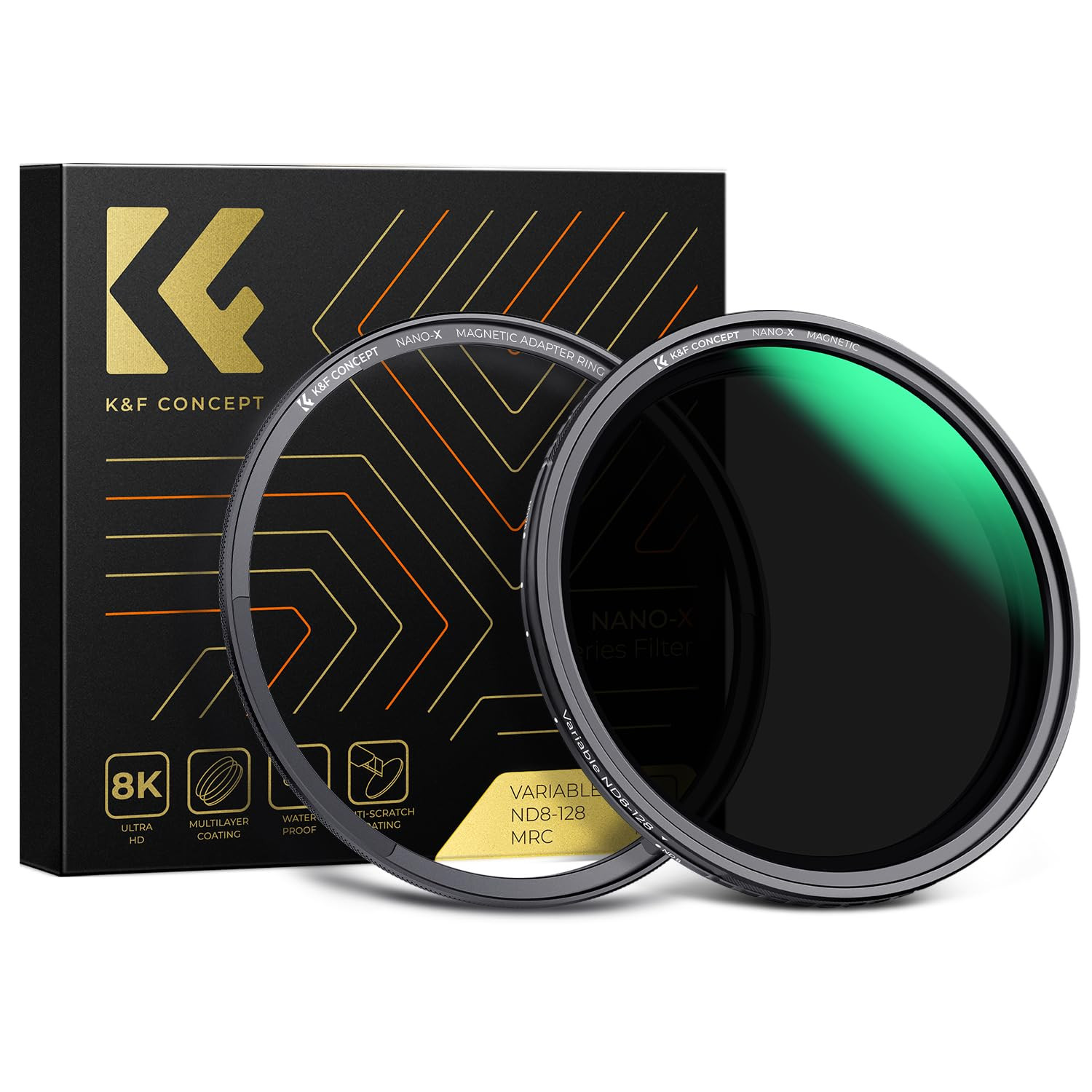 K&F Concept 52mm Nano-X Magnetico Filtro ND Variabile ND8-ND128 (5 (F2e)