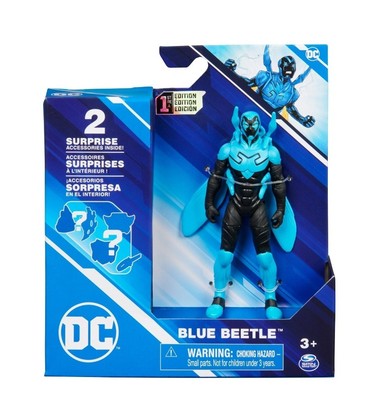 NEW 2024 Spin Master BLUE BEETLE 1st Edition 4'' DC Comics Super Heroes Unite