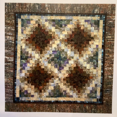 PATTERN Primitive Small Block Quilt  Brickyard  NEW Whirligig Designs 2 SIZES