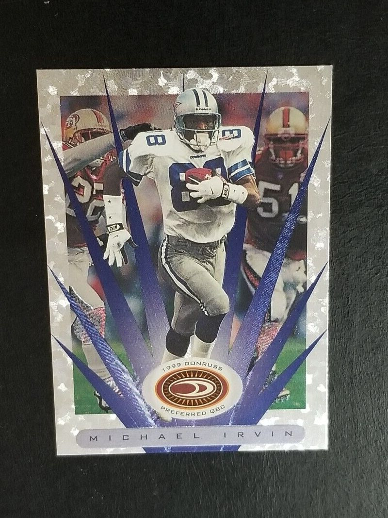MICHAEL IRVIN 1999 DONRUSS PREFERRED QBC #61 DALLAS COWBOYS