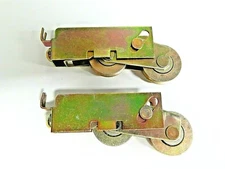 Prime Line D1552 Tandem Roller Assembly 1-1/4" Steel Ball Bearing Wheel Set of 2