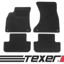 Fussmatten für Audi A4 B8 8K Bj. 2008-2015 Graphit / Anthrazit Textil Fußmatten