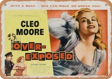 METAL SIGN - Over-Exposed (1956) 4 - Vintage Look