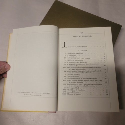 Zwanzig Jahre danach Buch Muskateers Alexander Dumas 1958 Heritage Press - Bild 3 von 7