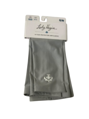 LADY HAGEN Sun UV Protection Arm Sleeve Outdoor Arm Sleeve S/M Light Gray