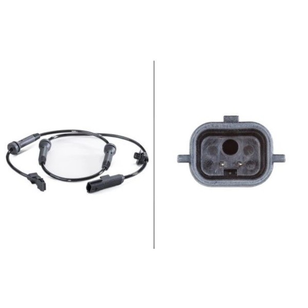 Hella Sensor DrehzahlfüHler Vorne Links Rechts FüR Renault Megane II BM0/1_-image