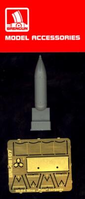 Brengun Models 1/48 U.S. NAVY Mk.24 MINE ''FIDO'' TORPEDO Resin & Photo Etch Set