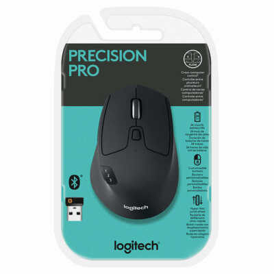 Logitech Precision Pro Wireless Bluetooth Mouse M720 upto 3