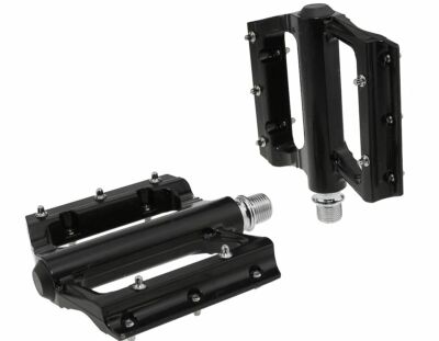 Flatpedal BMX Pedale Flat, Singlespeed, MTB Aluminium Fahrrad 9/16 Mountainbike