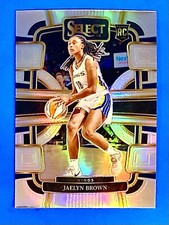 2024 Panini WNBA Select Concourse Silver Prizm Jaelyn Brown RC #4 Dallas Wings