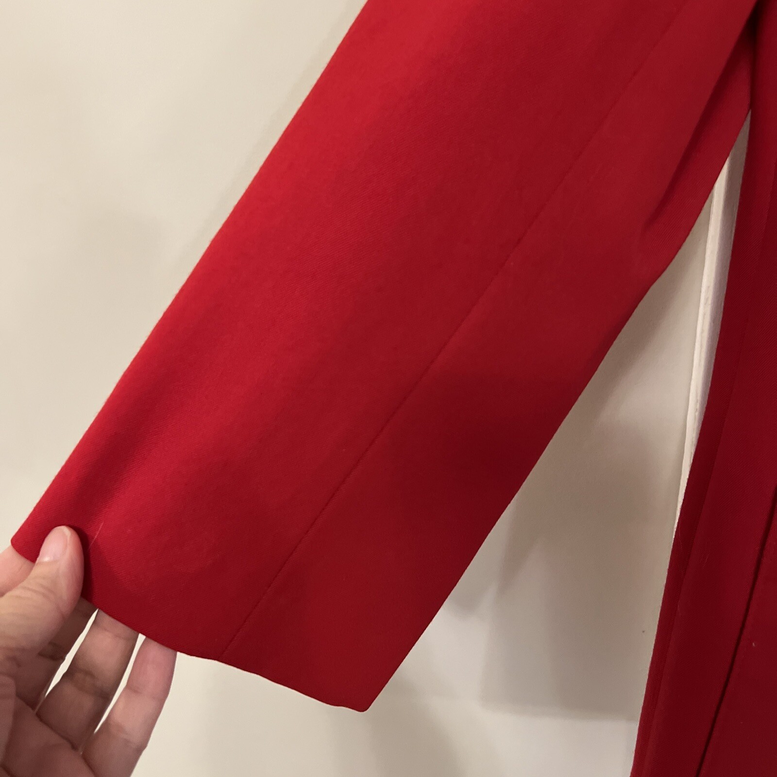 Pendleton Virgin Wool Jacket Red Size 12 Lined Bu… - image 6