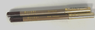 New (2) MILANI Lipliner Lip Pencil - RED VELVET **RARE ORIGINAL