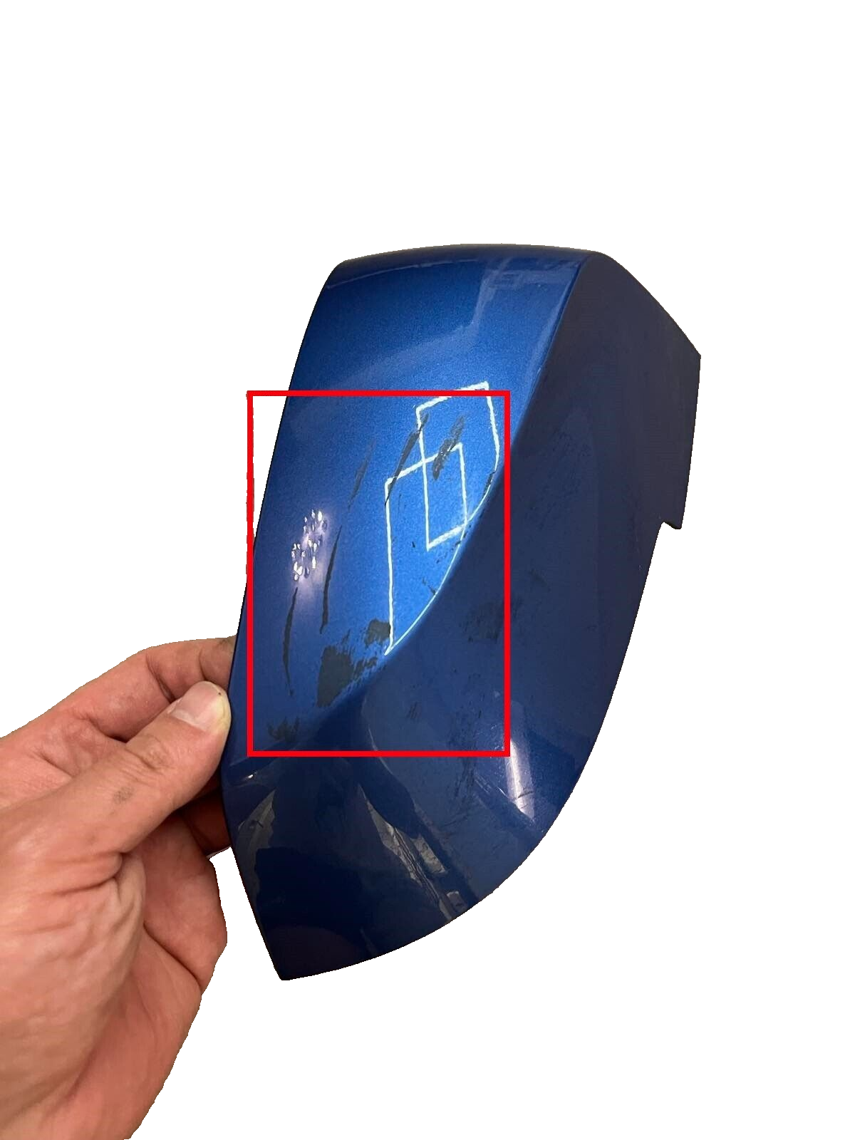 Original BMW Mirror Cap Set 7299821 / 7299822 Estoril Blue II for  