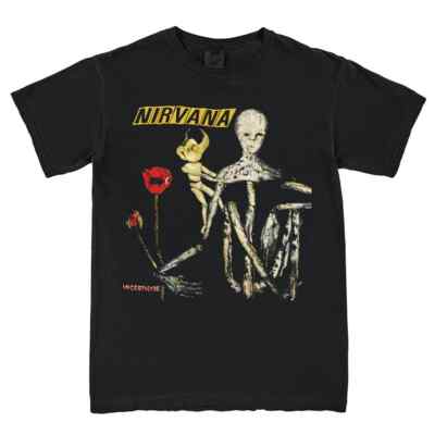 New Rare Nirvana Incesticide Retro Unisex T-Shirt Style