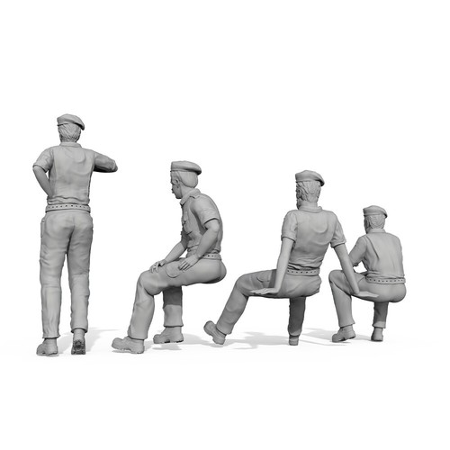 SSMODEL SSTR48913 1/48 Modellino Aggiornamento Ricambi Soldato Carro Armato Americano - Foto 3 di 3