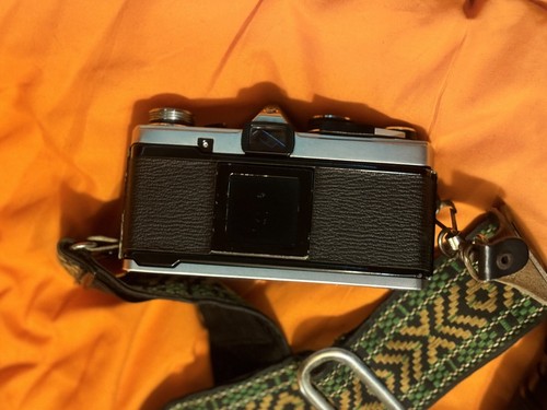 Olympus OM-2 black & chrome film vintage camera w/ lens No Film So Not Tested - Picture 14 of 23