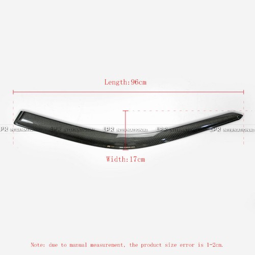 Kit de visera deflector de viento de ventana de fibra de carbono OEM para Lexus SXE10 Altezza Z Zenki - Imagen 8 de 12