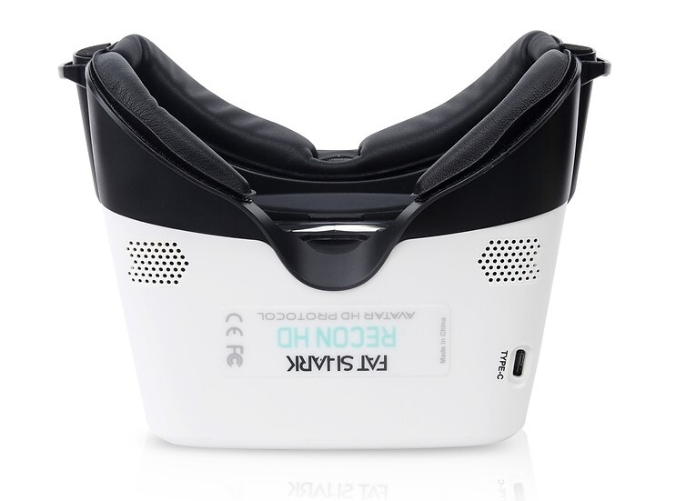 FPVドローンセット Devo 7 Fat Shark（中古） Fat Shark FSV1127 Recon HD FPV Goggles compatible w/ Walksnail