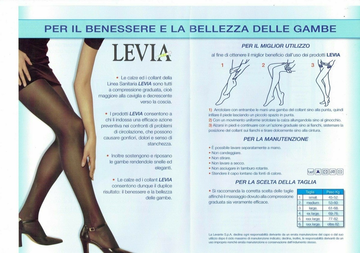 Collants De Compression Graduée Levante Levia - 140 DEN - Femme - Tailles Disponibles - Italie