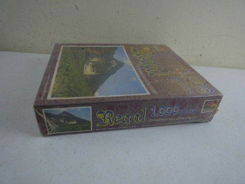 REGAL 1000 Piece Selchow, Righter Jigsaw Puzzle Chateau Montreau Switzerland NEW - Picture 3 of 3
