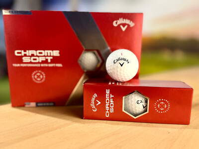 Callaway Chrome Soft Golfbälle weiß (12er) - NEU - ab  38,20 statt  59