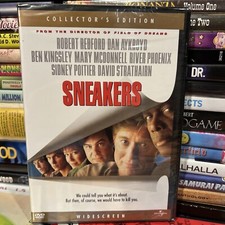 Sneakers 1992 DVD New Robert Redford Sidney Poitier River Phoenix Crime Thriller