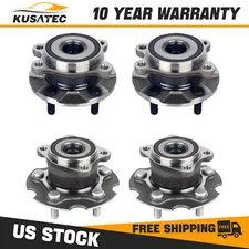 4pcs Front Rear Wheel Hub Bearing AssemblyFor 2006-2018 Toyota RAV4 4WD AWD