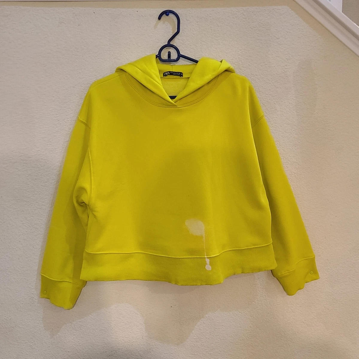 Zara yellow sales hoodie